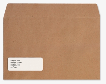Brown Envelope With Name, HD Png Download, Free Download