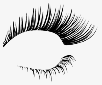 Eyelash Extensions Cosmetics Clip Art - Eyelashes Png, Transparent Png, Free Download