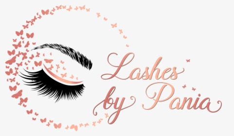 Pania’s Lash Bar - Logo Eyelash Extension Png, Transparent Png, Free Download