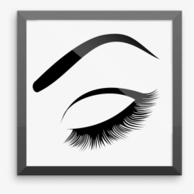 Clip Art Eyelash Extensions Posters - Makeup Icon, HD Png Download, Free Download