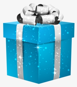 Picsart Birthday Gift Png , Png Download - Blue Gift Box Png, Transparent Png, Free Download
