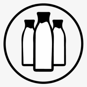 Milk-bottles - Milk Bottle Clipart Png, Transparent Png, Free Download