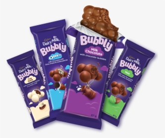 Bubbly Packshots - Dairy Milk Chocolate Png, Transparent Png, Free Download