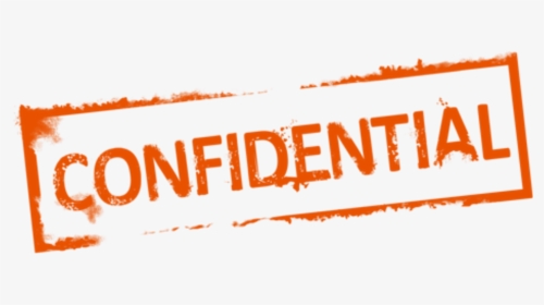 Confidential Stamp Png - Transparent Background Confidential Png, Png Download, Free Download