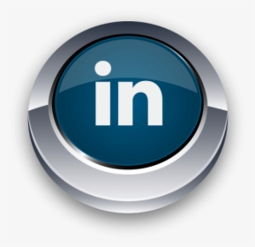 Linkedin Button Png Image Free Download Searchpng - Circle, Transparent Png, Free Download