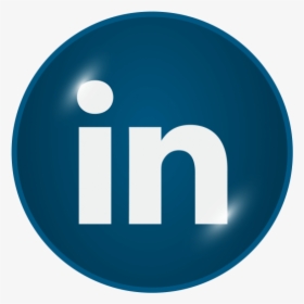 Linkedin Glossy Icon Png Image Free Download Searchpng - Circle, Transparent Png, Free Download