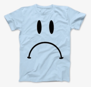 Sad Face T-shirt - Alan Walker T Shirts, HD Png Download, Free Download