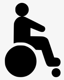 Disabled Person Svg Png Icon Free Download - Disabled Person Symbol Png, Transparent Png, Free Download