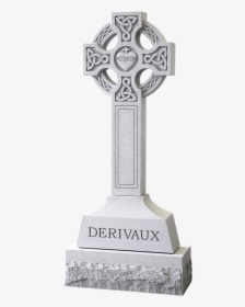 Cross Tombstone - Basic Celtic Crosses Headstone, HD Png Download, Free Download