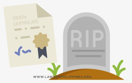 Death Certificates Are One Of The First Documents Needed - Illustration, HD Png Download, Free Download