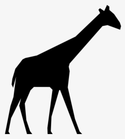 Giraffe Silhouette - Giraffe Svg Free, HD Png Download, Free Download