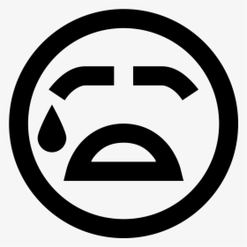 It Is A Smiley Face Crying - Crying Icon Png, Transparent Png, Free Download