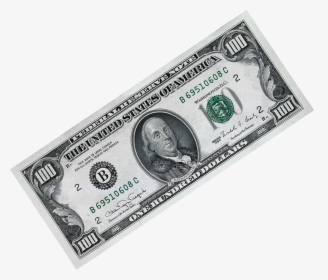 100 Dollar Png - 100 Dollar Bill Transparent Background, Png Download, Free Download