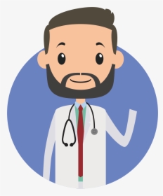 Cartoon Physician Drawing The - Doctor Cartoon Drawing, HD Png Download, Free Download