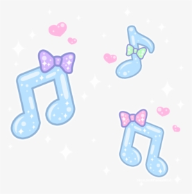 Musical Note Musical Notation Drawing - Kawaii Cute Music Notes, HD Png Download, Free Download