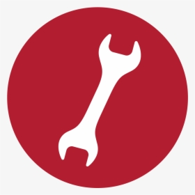 Tools Icon Red Png , Png Download - Red Wrench Icon Png, Transparent Png, Free Download