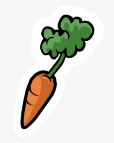 Carrots Png Ground Clipart - Club Penguin Carrot Pin, Transparent Png, Free Download