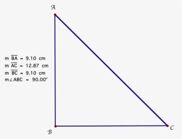 Right Triangle - Right Triangle Not Isosceles, HD Png Download, Free Download