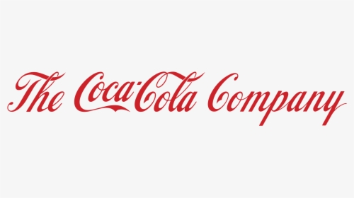 The Coca Cola Company Logo Png Transparent - Calligraphy, Png Download, Free Download
