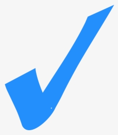 Green Tick Tick Mark Check Correct Choose Accurate - Correct In Blue, HD Png Download, Free Download