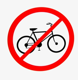 No Bicycles Allowed Sign Png Image - No Bikes Allowed Sign, Transparent Png, Free Download