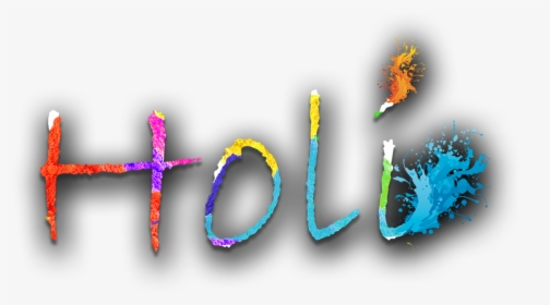 Holi Text Png 2019, Transparent Png, Free Download