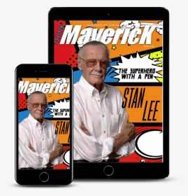 Remembering Stan Lee - Mobile Phone, HD Png Download, Free Download