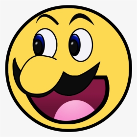 Yellow Facial Expression Smile Emoticon Smiley - Face Happy Png, Transparent Png, Free Download