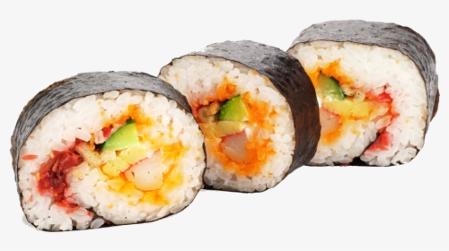 California Roll Gimbap Sashimi Sushi Off The Hook - Clear Japanese Food Transparent Background, HD Png Download, Free Download