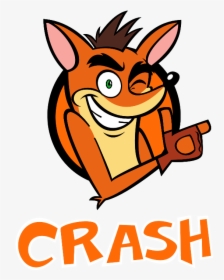 Crash Bandicoot - Png Crash Bandicoot Face, Transparent Png, Free Download