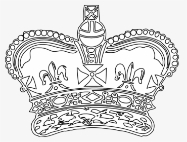 Crown Png Black And White Transparent, Png Download, Free Download