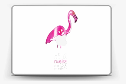 Be A Flamingo Skin Macbook Pro 13” - Greater Flamingo, HD Png Download, Free Download