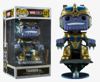 The First Ten Years - Thanos On Throne Funko, HD Png Download, Free Download