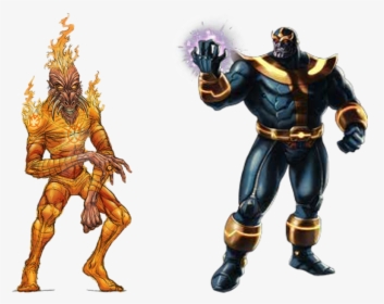 Larfleeze Vs Thanos - Thanos Renders Avengers Alliance, HD Png Download, Free Download