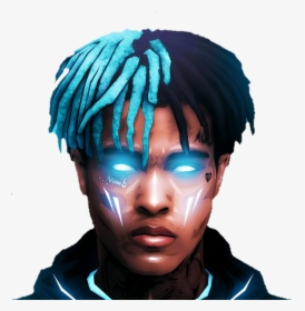 Transparent Glowing Eyes Png - Blue Xxxtentacion, Png Download, Free Download