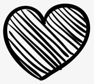 Transparent Heart Vector Png - Heart Sketch Png, Png Download, Free Download