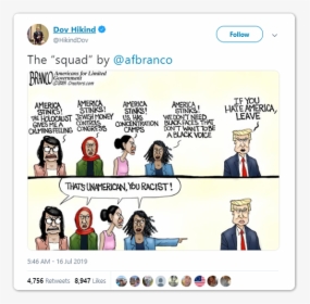 Trump Squad Cartoon, HD Png Download, Free Download