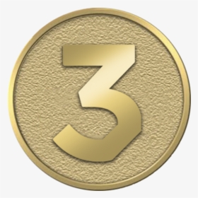 Gold 3 Pin - Emblem, HD Png Download, Free Download