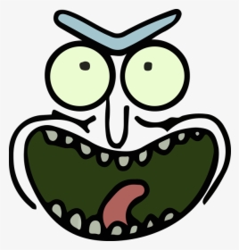 Transparent Pickle Rick Face Png - Face Rick And Morty Transparent, Png Download, Free Download