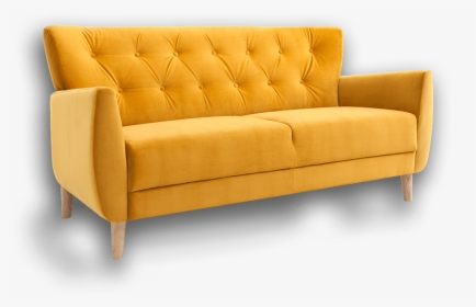 Yellow Couch - Studio Couch, HD Png Download, Free Download