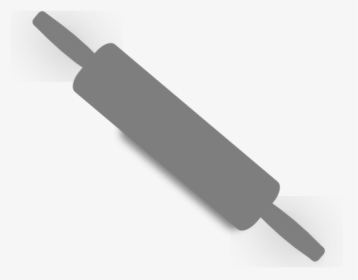 Rolling Pin Png - Grey Rolling Pin Clip Art, Transparent Png, Free Download