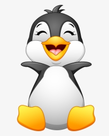 Penguin Vector Graphics Stock Illustration Royalty-free - Cute Baby Penguin Cartoon, HD Png Download, Free Download
