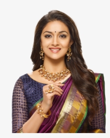 Png Jewellers Ad - Keerthi Suresh In Avr Jewellery Ad, Transparent Png, Free Download
