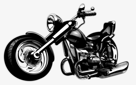 Motorcycle Cartoon Photography Royalty-free - Happy Birthday Motorcycle Png, Transparent Png, Free Download