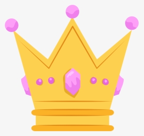 Princess Crown Clip Art - Princess Crown Cartoon Transparent Background, HD Png Download, Free Download