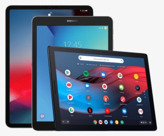 Broken Tablets By Apple, Google And Samsung Needing - Google Pixel Slate, HD Png Download, Free Download
