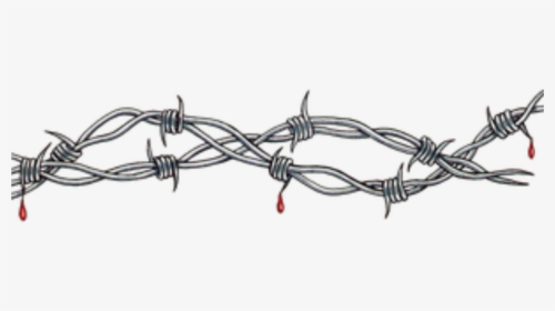 #cyber #punk #cyberpunk #metal #steel #wire #barbedwire - Barbed Wire Tattoo Design, HD Png Download, Free Download