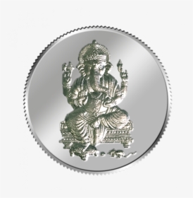 Silver Coin Laxmi Vector, HD Png Download, Free Download