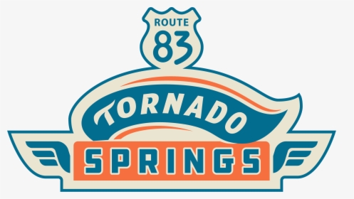 Tornado Springs Logo - Tornado Springs Paultons Park, HD Png Download, Free Download