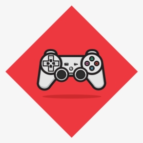 Red Game Controller Logo Png, Transparent Png, Free Download